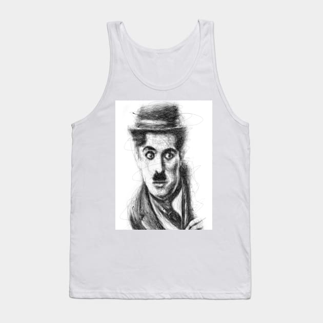 Charlie chaplin Tank Top by Denny_constantine23